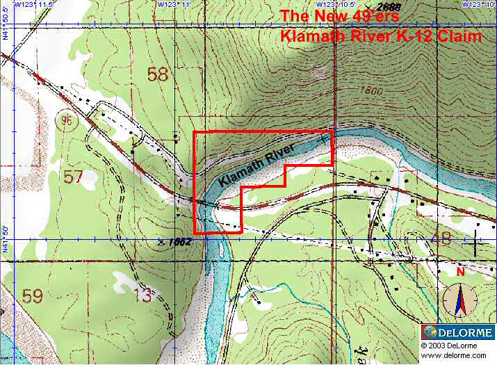 K-12 Topographical Map