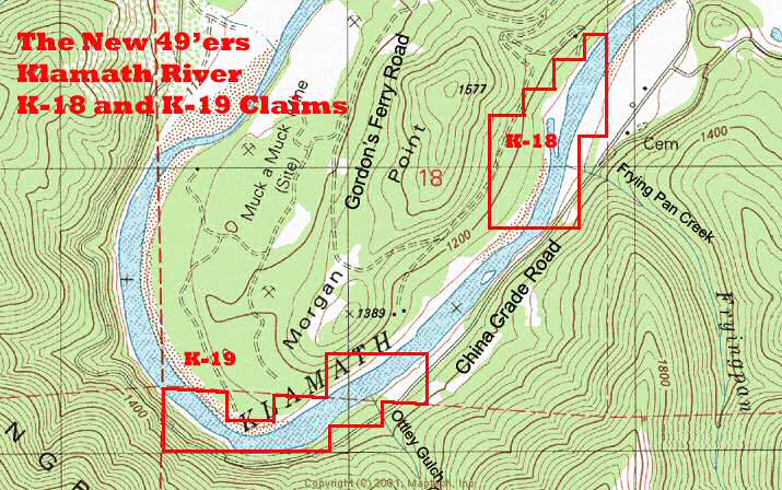 K-18 Topographical Map