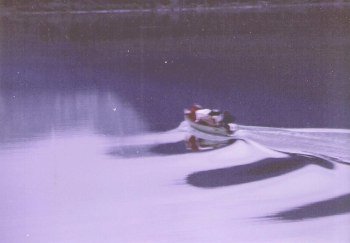 Canoe departure