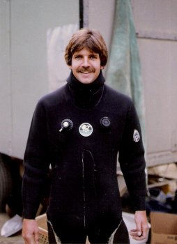 Jim in dry suit