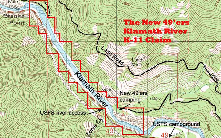K-11 Topographical Map