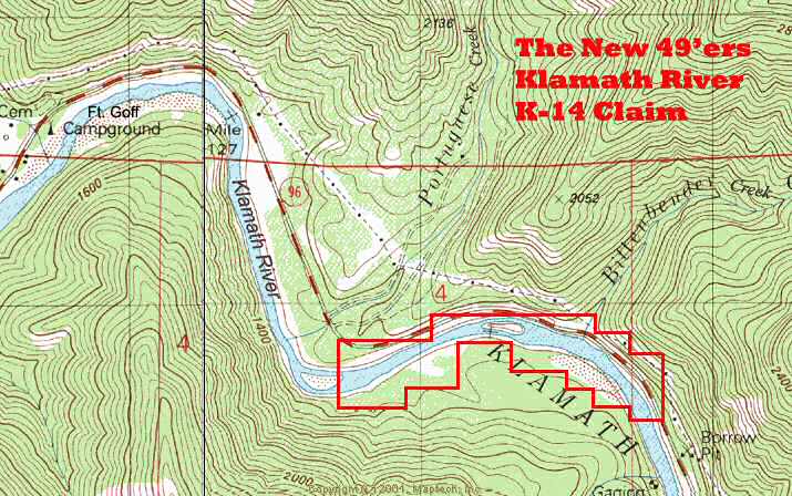 K-14 Topographical Map