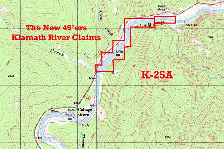 K-25a Topographical Map