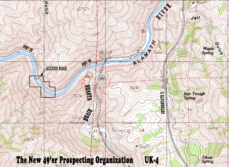 Uk-4 Topographical Map