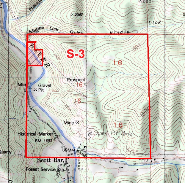 S-3 Topographical Map