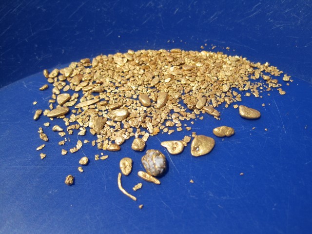 Second gold sample